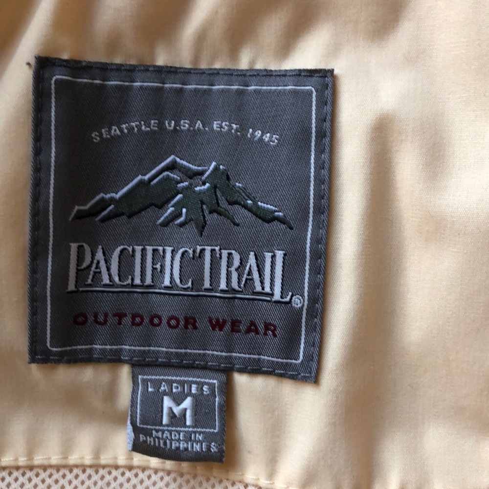 Pacific Trail Yellow front zip JACKET - Picture 7 of 8
